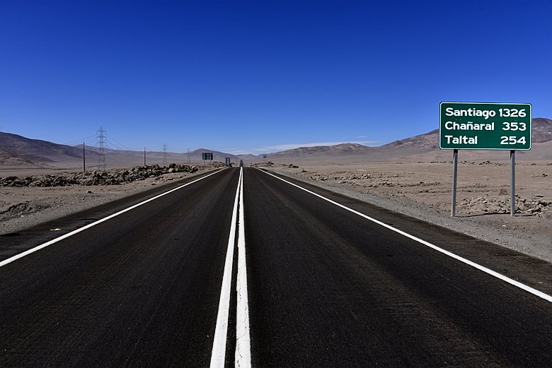 Sur la 'ruta 5'