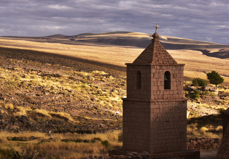 L'église de Socaire, entre San Pedro de Atacama et la frontière de l'Argentine