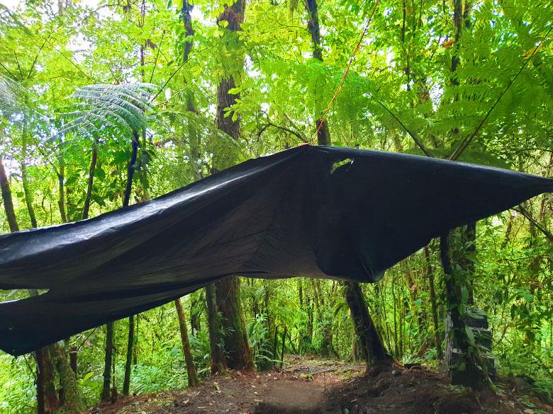 Bivouac au coeur de l'enfer vert