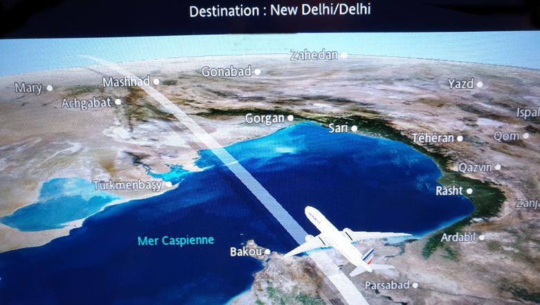 Vol CDG-DELHI