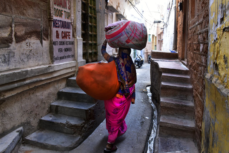 Une rue du centre de Jodhpur