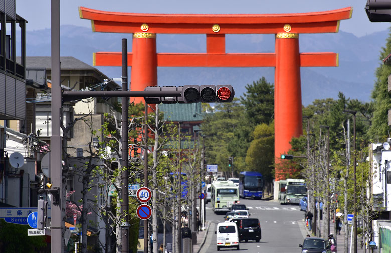 Torii en ville