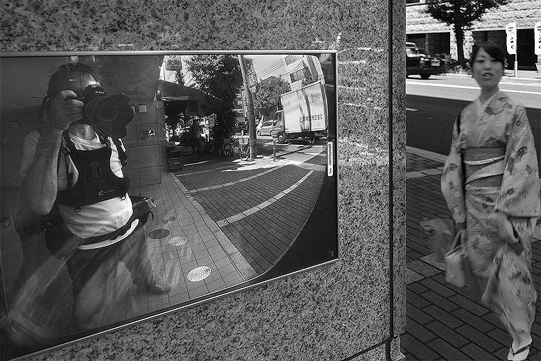 Dans un miroir comme Vivian Maier