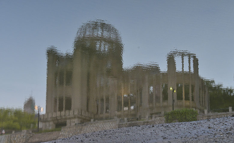 Le dôme de la bombe 'A' d'Hiroshima