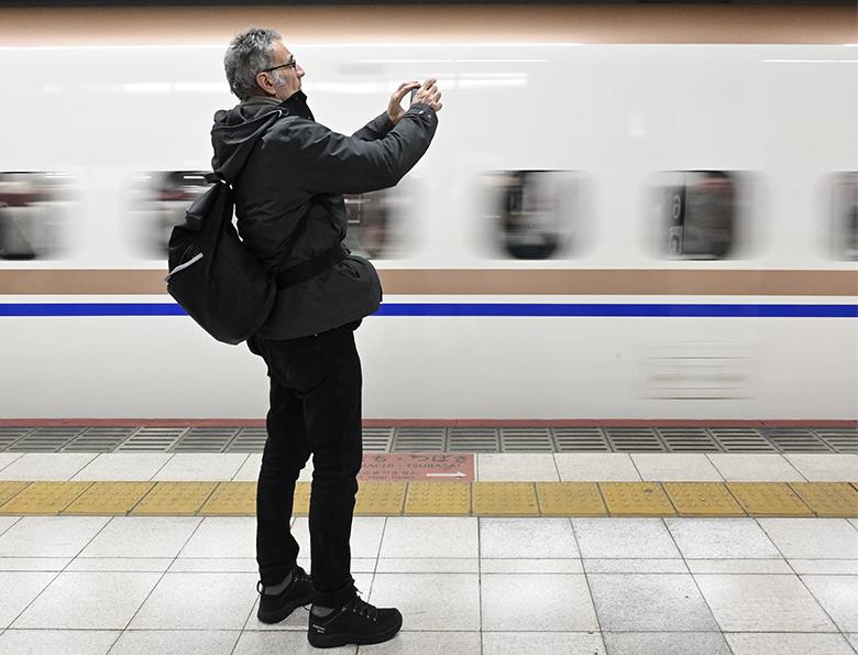 Encore un shinkansen à l'heure !