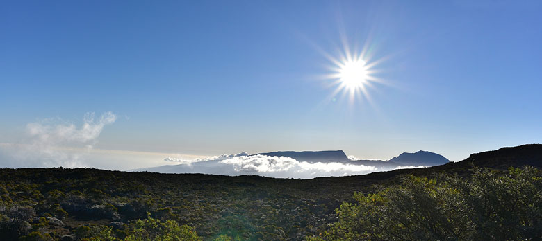 Au dessus des nuages...