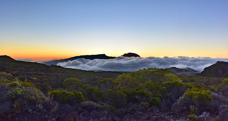 Au dessus des nuages...