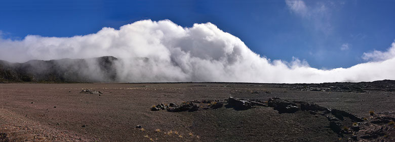 Au dessus des nuages...