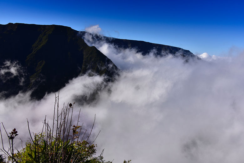 Au dessus des nuages...
