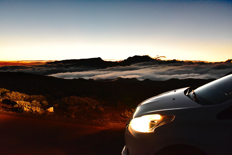 Au dessus des nuages...