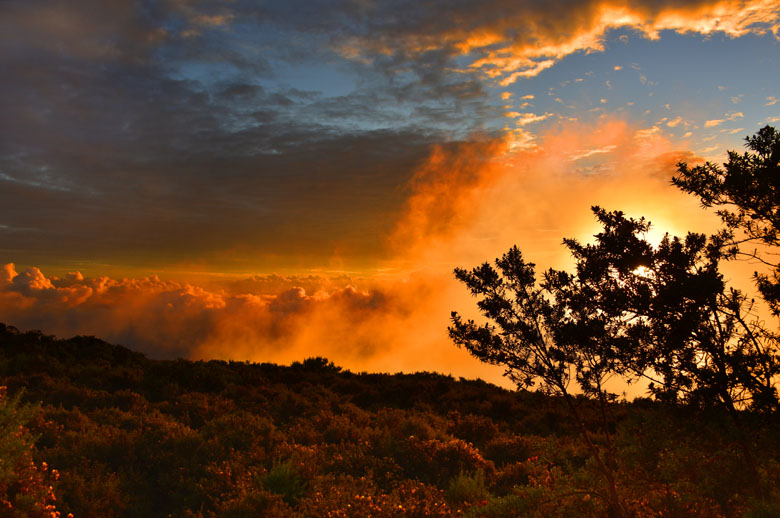 Au dessus des nuages...