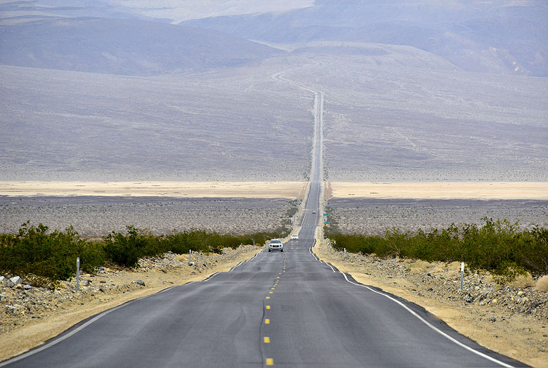 Highway 190 vers Death Valley