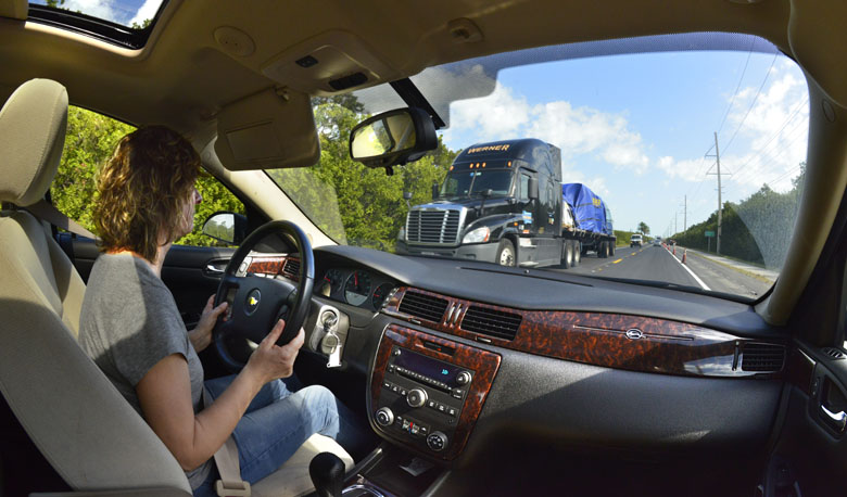 Qui dit ''highway''... dit ''gros camion'' !